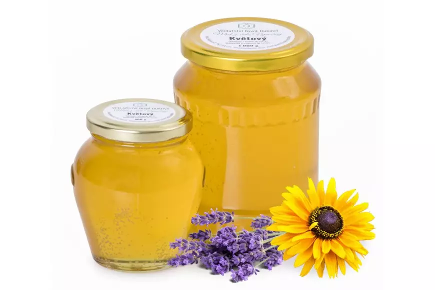 Květový - med z nektaru a pylu rostlin